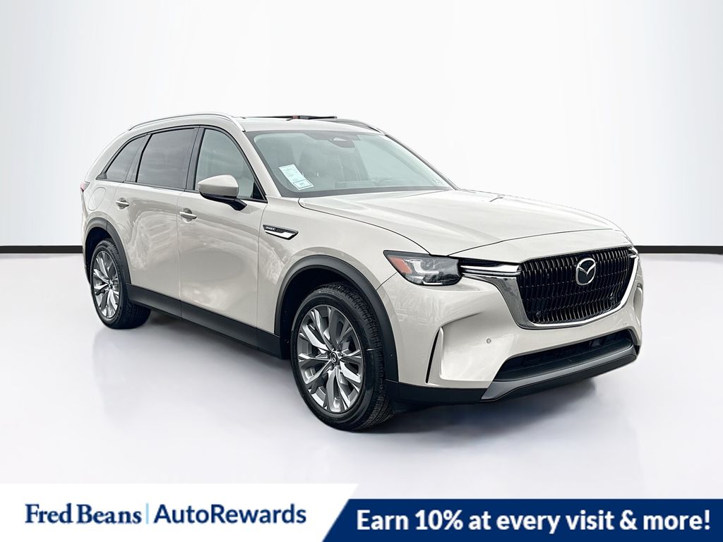 Gray (Platinum Quartz) 2026 Mazda CX-90 PHEV Preferred AWD SUV / Crossover All-Wheel Drive 8-Speed Automatic