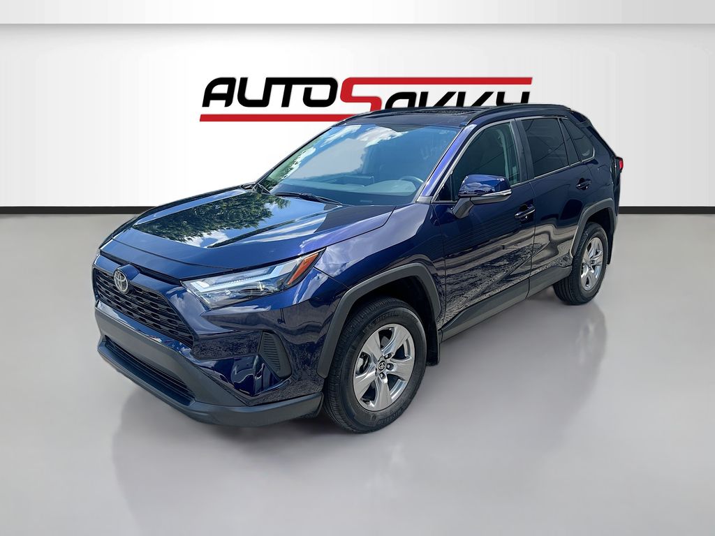 Used 2025 Blue Toyota XLE image 3