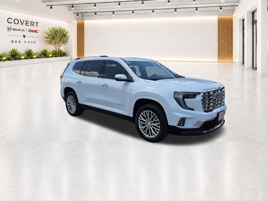 Glacier White 2026 GMC Acadia SUV / Crossover Front-Wheel Drive 8-Speed Automatic