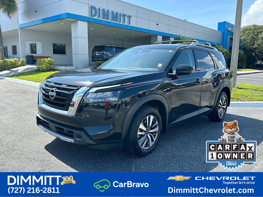 Super Black 2025 Nissan Pathfinder SUV / Crossover Front-Wheel Drive 9-Speed Automatic