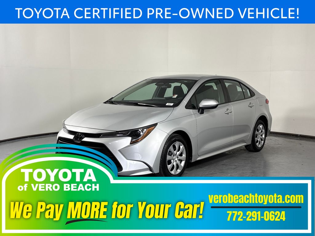 01f7 2023 Toyota Corolla LE FWD Sedan Front-Wheel Drive Continuously Variable Transmission