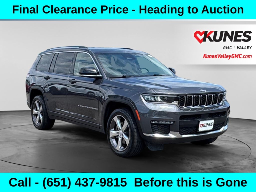 Baltic Gray Metallic Clearcoat 2021 Jeep Grand Cherokee L SUV / Crossover Four-Wheel Drive 8-Speed Automatic