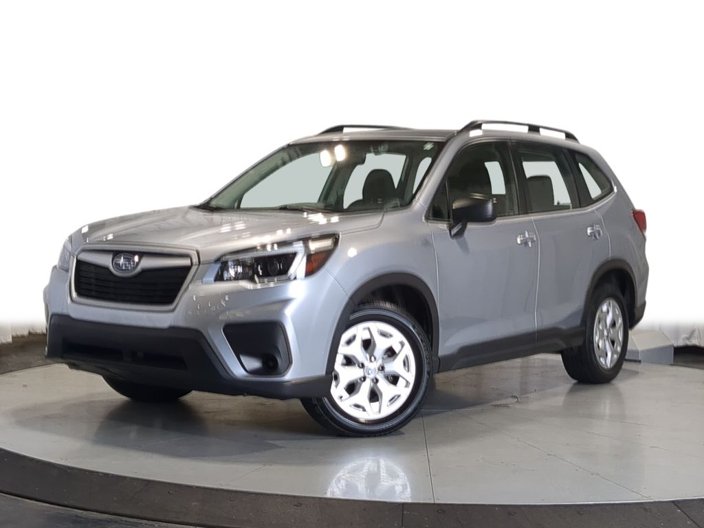 Ice Silver Metallic 2021 Subaru Forester SUV / Crossover All-Wheel Drive Continuously Variable Transmission