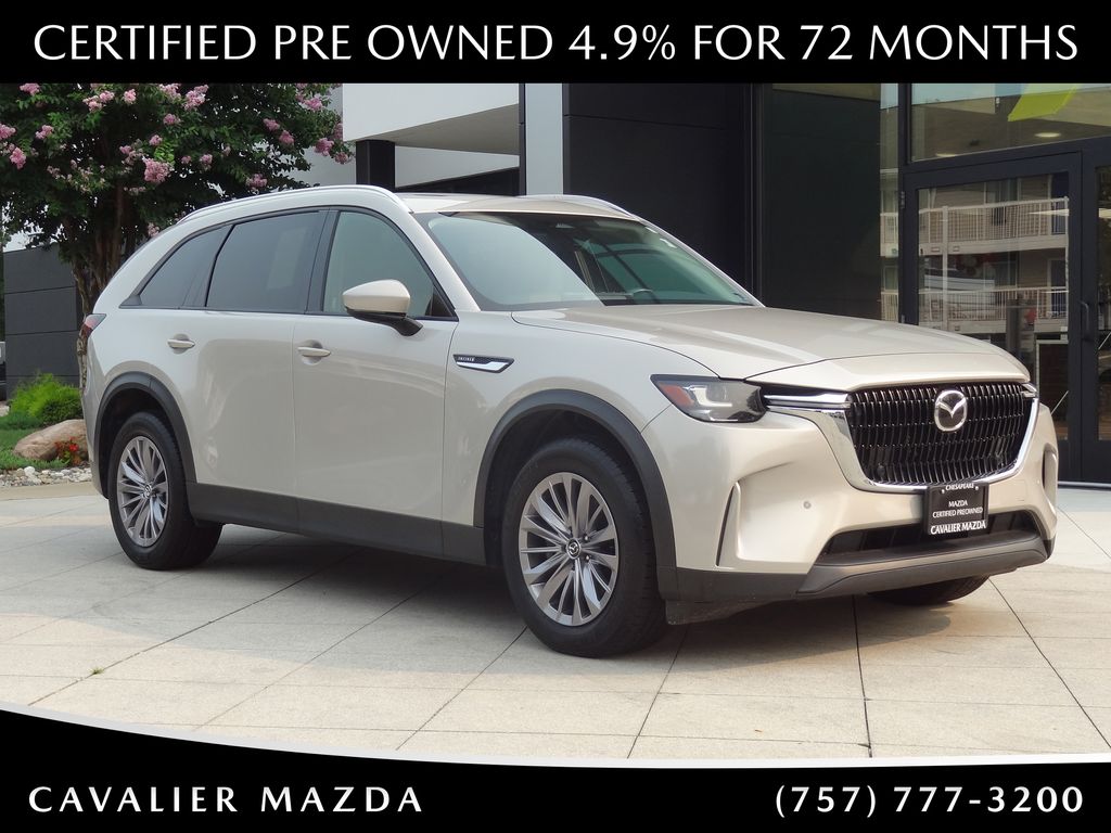 Gray (Platinum Quartz) 2025 Mazda CX-90 SUV / Crossover All-Wheel Drive Automatic