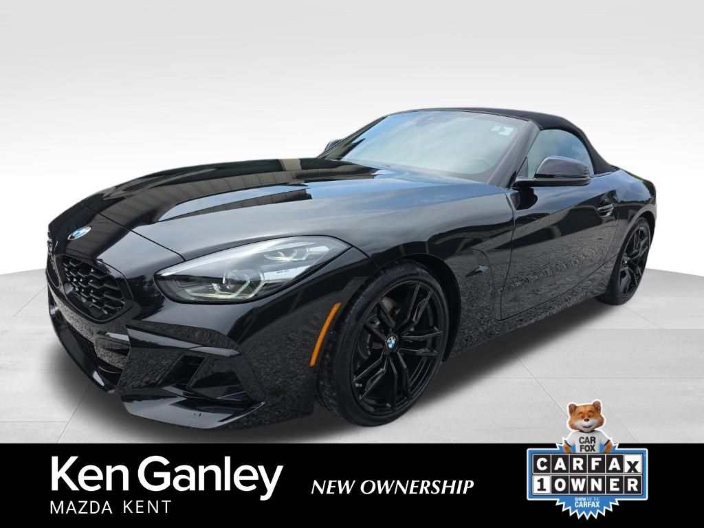 Black Sapphire Metallic 2026 BMW Z4 Convertible Rear-Wheel Drive 8-Speed Automatic