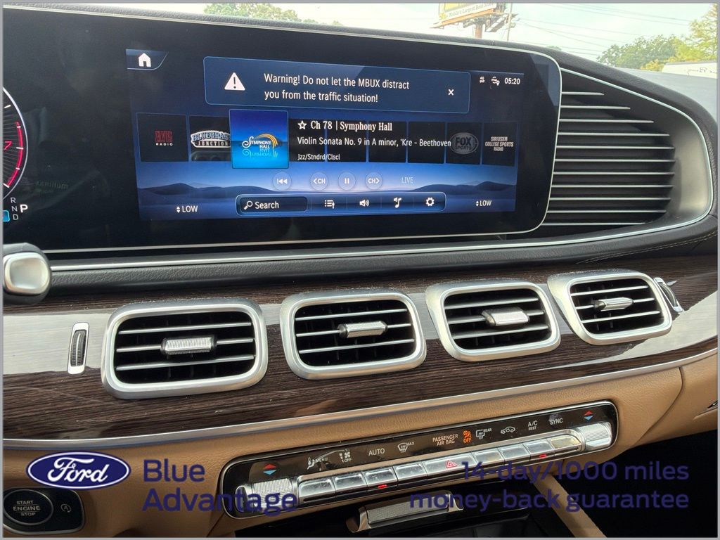 Certified Used 2025 Blue Mercedes-Benz GLS 450 image 3