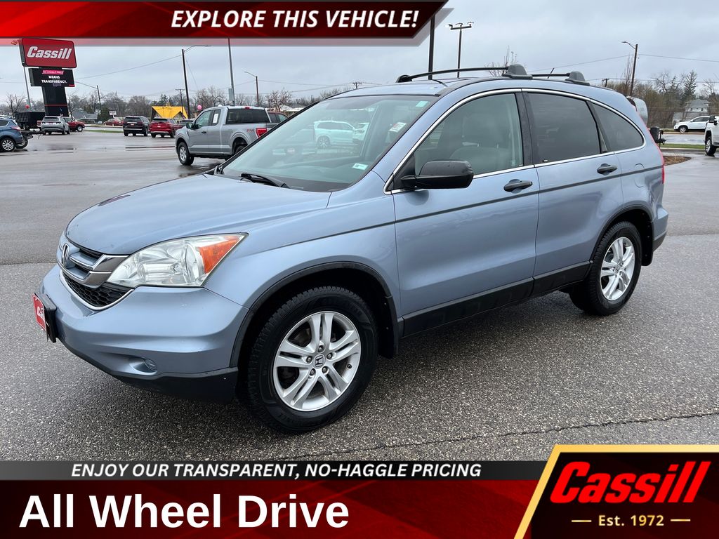 Glacier Blue Metallic 2011 Honda CR-V EX AWD SUV / Crossover All-Wheel Drive 5-Speed Automatic