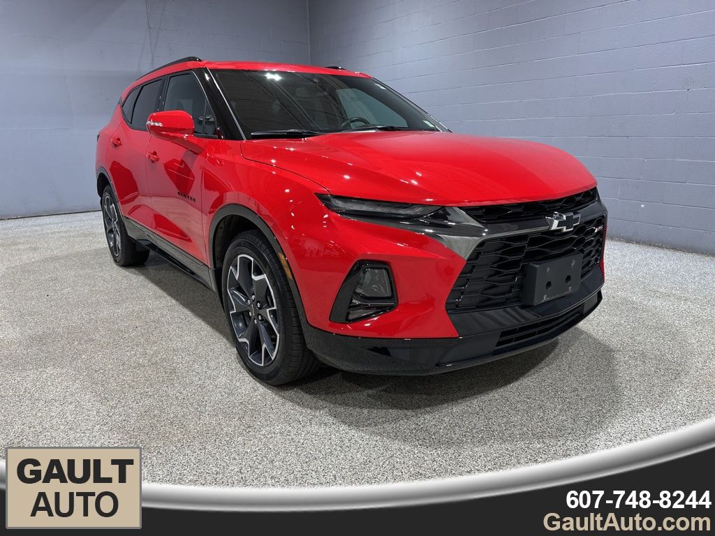 Red Hot 2022 Chevrolet Blazer RS AWD SUV / Crossover All-Wheel Drive 9-Speed Automatic Overdrive