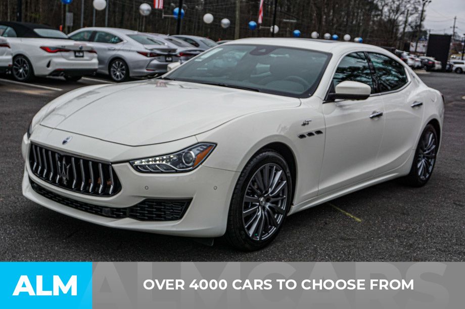 Used 2023 Maserati Ghibli GT with VIN ZAM57XSA1PX411775 for sale in Union City, GA