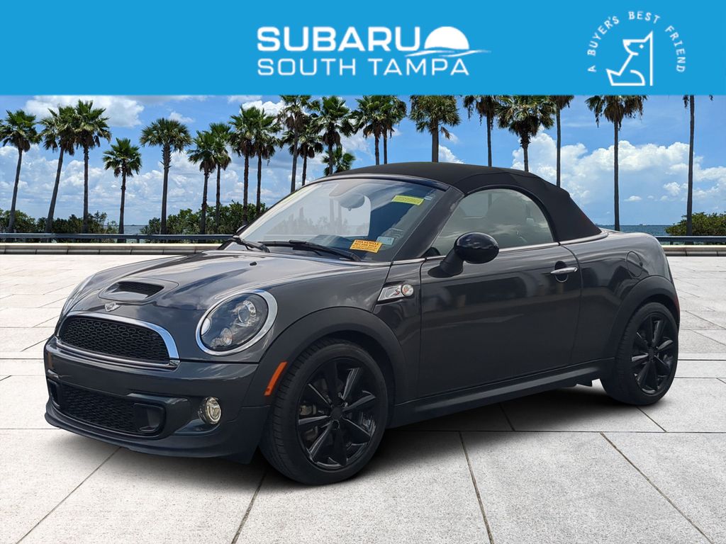 Gray Metallic 2015 MINI Roadster Convertible Front-Wheel Drive 6-Speed Automatic