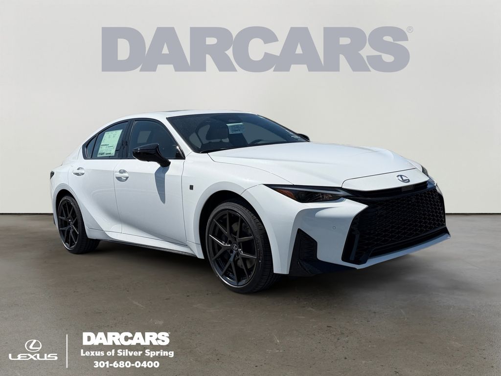 Ultra White 2026 Lexus IS 350 F Sport Design AWD Sedan All-Wheel Drive 6-Speed Automatic