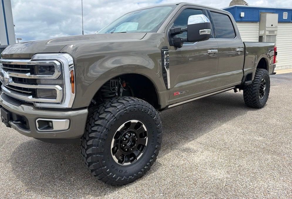 Gray 2026 Ford F-250 Super Duty Pickup Truck Four-Wheel Drive Automatic