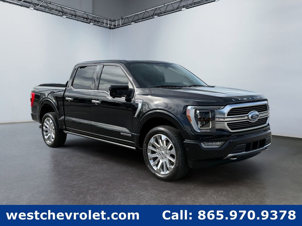 Agate Black Metallic 2021 Ford F-150 Pickup Truck Four-Wheel Drive Automatic