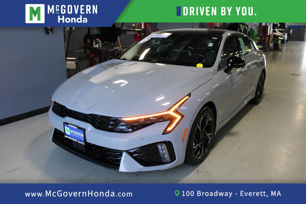 Wolf Gray 2025 Kia K5 GT-Line FWD Sedan Front-Wheel Drive 8-Speed Automatic