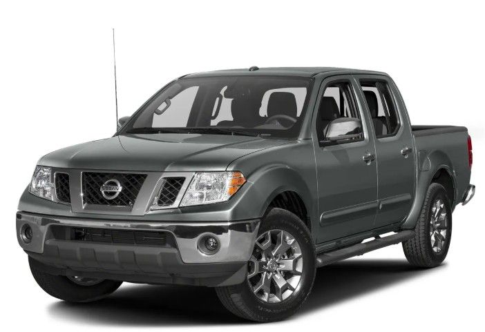 Gray (Gun Metallic) 2016 Nissan Frontier Pickup Truck Four-Wheel Drive 5-Speed Automatic Overdrive