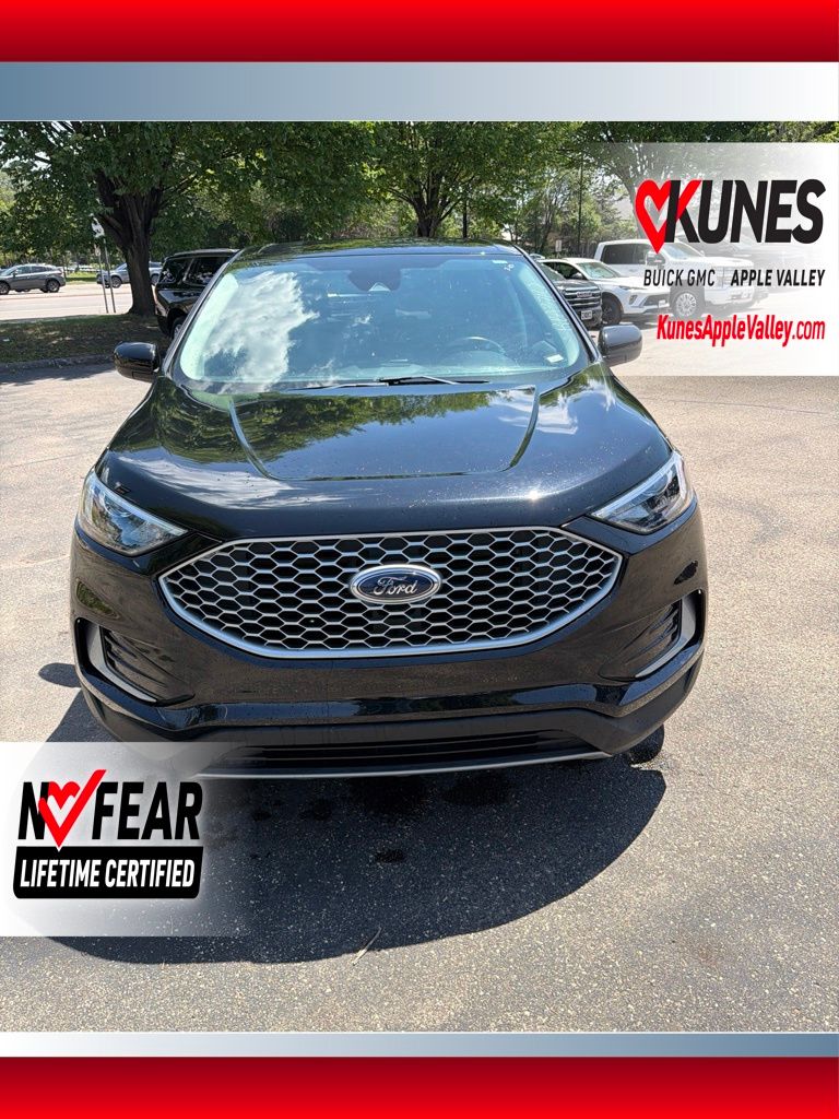 Black Metallic 2024 Ford Edge SUV / Crossover All-Wheel Drive 8-Speed Automatic