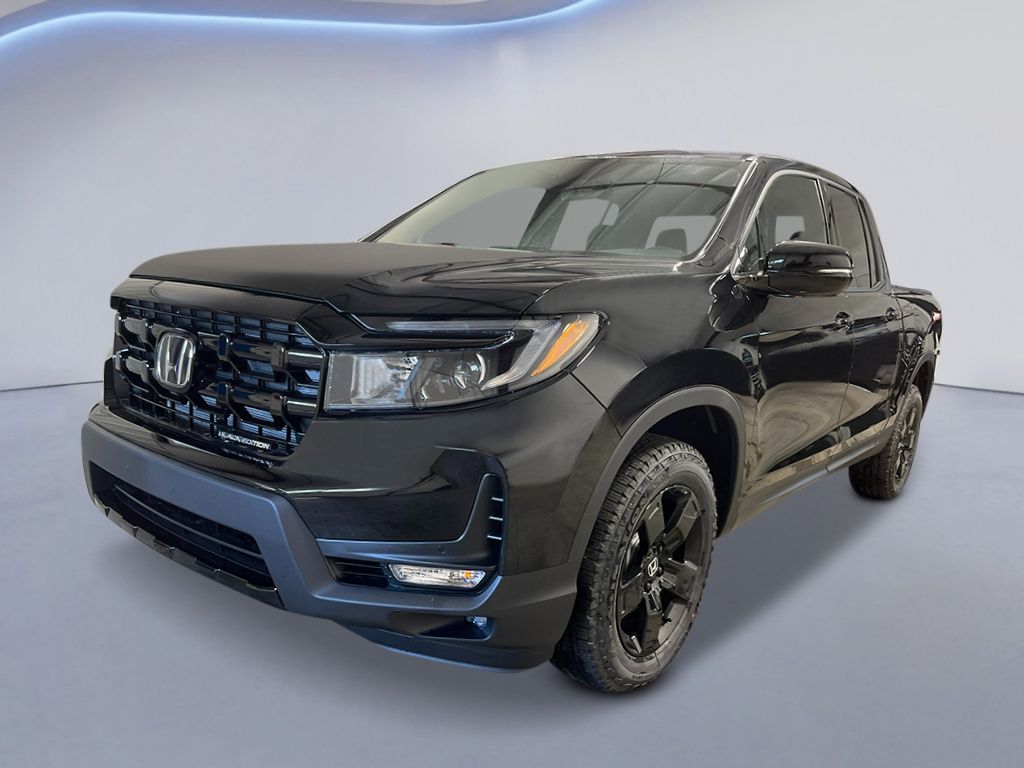 Crystal Black Pearl 2026 Honda Ridgeline Pickup Truck All-Wheel Drive 9-Speed Automatic