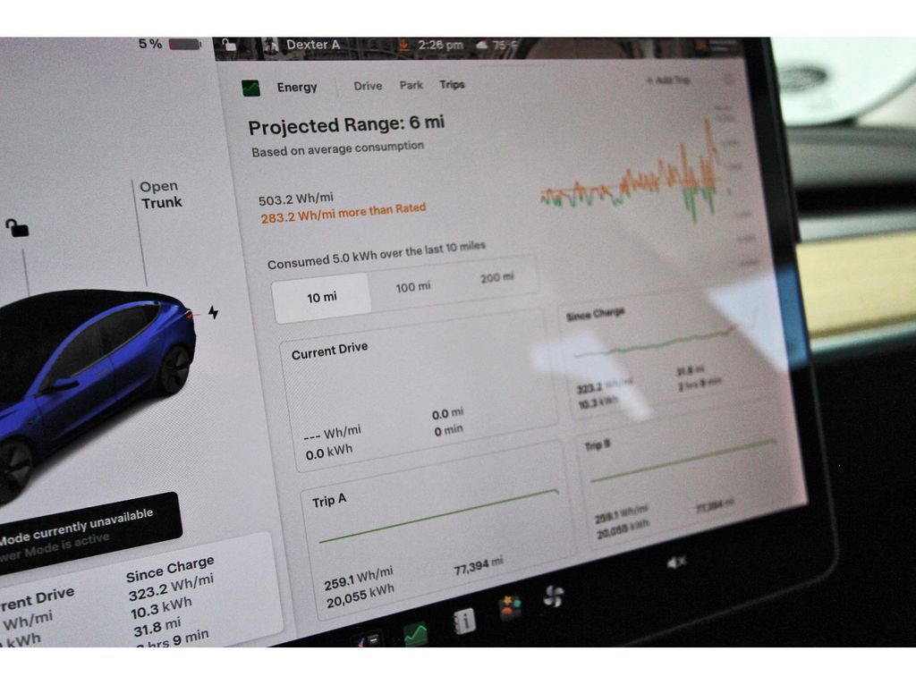 2021 Tesla Model 3 Long Range Blue at Classic Elite Chevrolet Sugar Land
