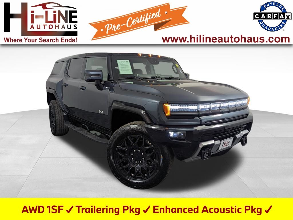Gray (Graphite Blue Metallic) 2025 GMC Hummer EV SUV 2X AWD SUV / Crossover All-Wheel Drive 1-Speed Automatic