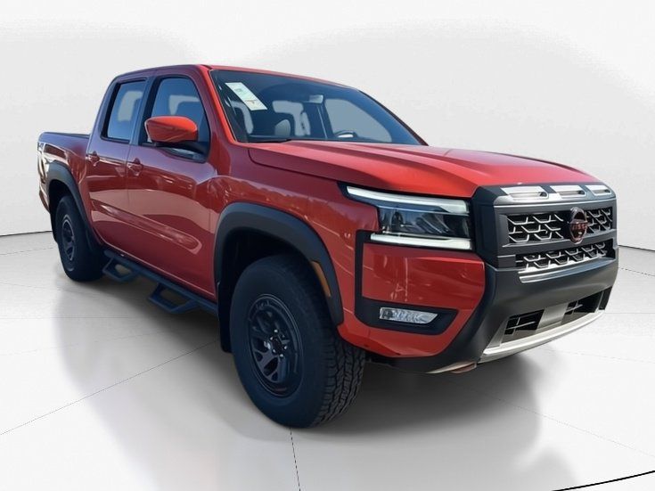 2025 Afterburn Orange Nissan Frontier PRO-4X 4X4 Truck