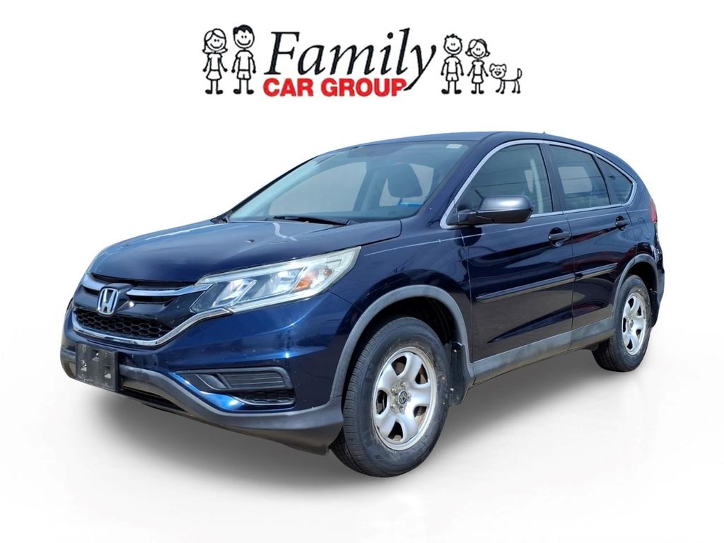 Black (Obsidian Blue Pearl) 2015 Honda CR-V SUV / Crossover Front-Wheel Drive Continuously Variable Transmission