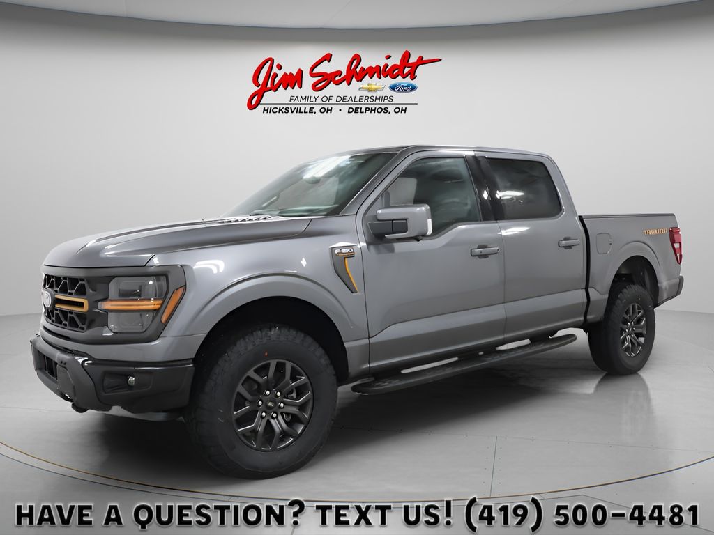 Carbonized Gray Metallic 2025 Ford F-150 Pickup Truck Four-Wheel Drive Automatic