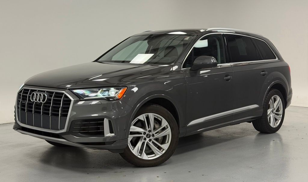 Gray 2022 Audi Q7 quattro Premium 55 TFSI SUV / Crossover All-Wheel Drive 8-Speed Automatic