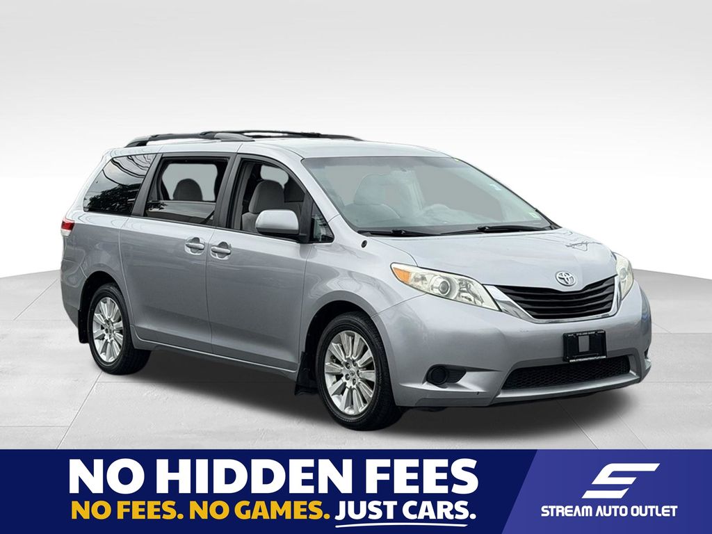 Silver Sky Metallic 2011 Toyota Sienna Minivan All-Wheel Drive 6-Speed Automatic Overdrive