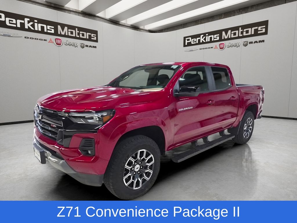 Radiant Red Tintcoat 2024 Chevrolet Colorado Pickup Truck Four-Wheel Drive 8-Speed Automatic