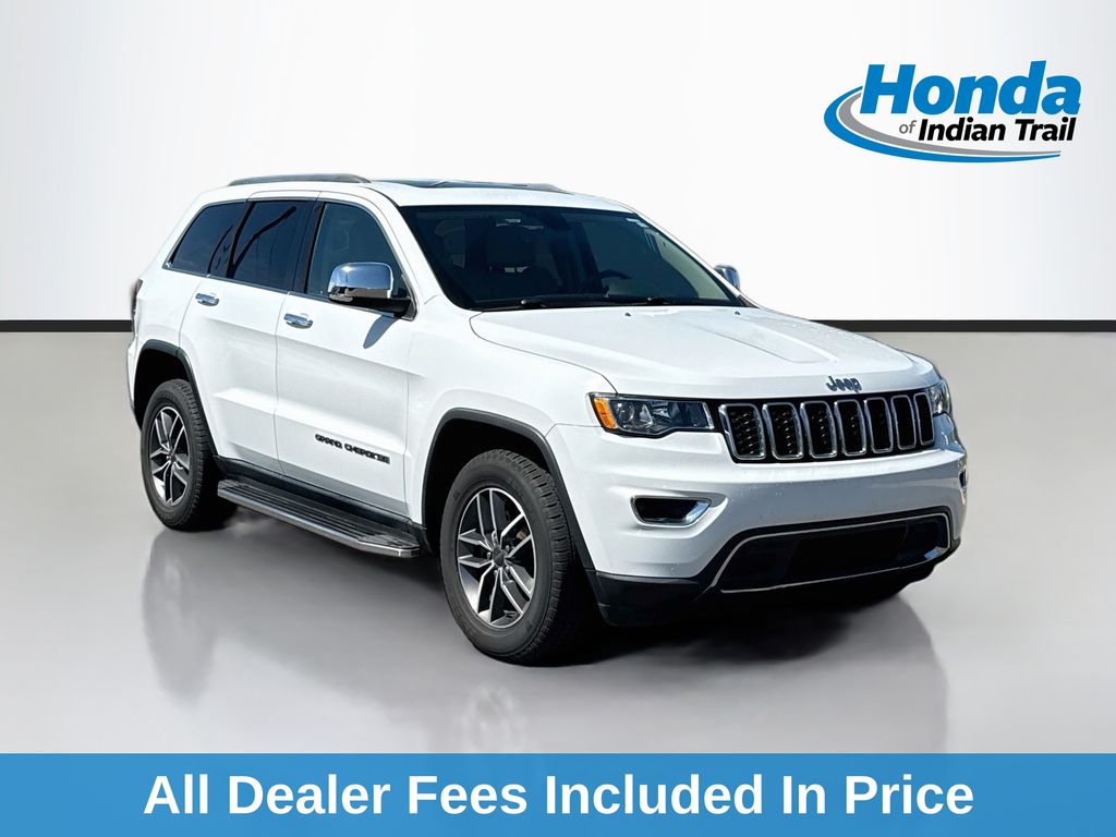 Bright White Clearcoat 2020 Jeep Grand Cherokee SUV / Crossover Four-Wheel Drive 8-Speed Automatic