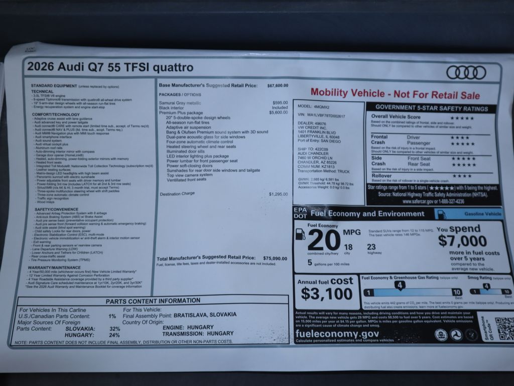 Thumbnail: 2026 Audi Q7 - 10