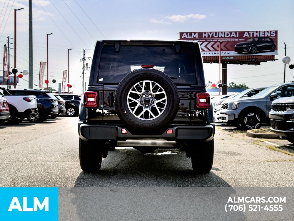 Used 2025 Black Jeep Sahara image 5