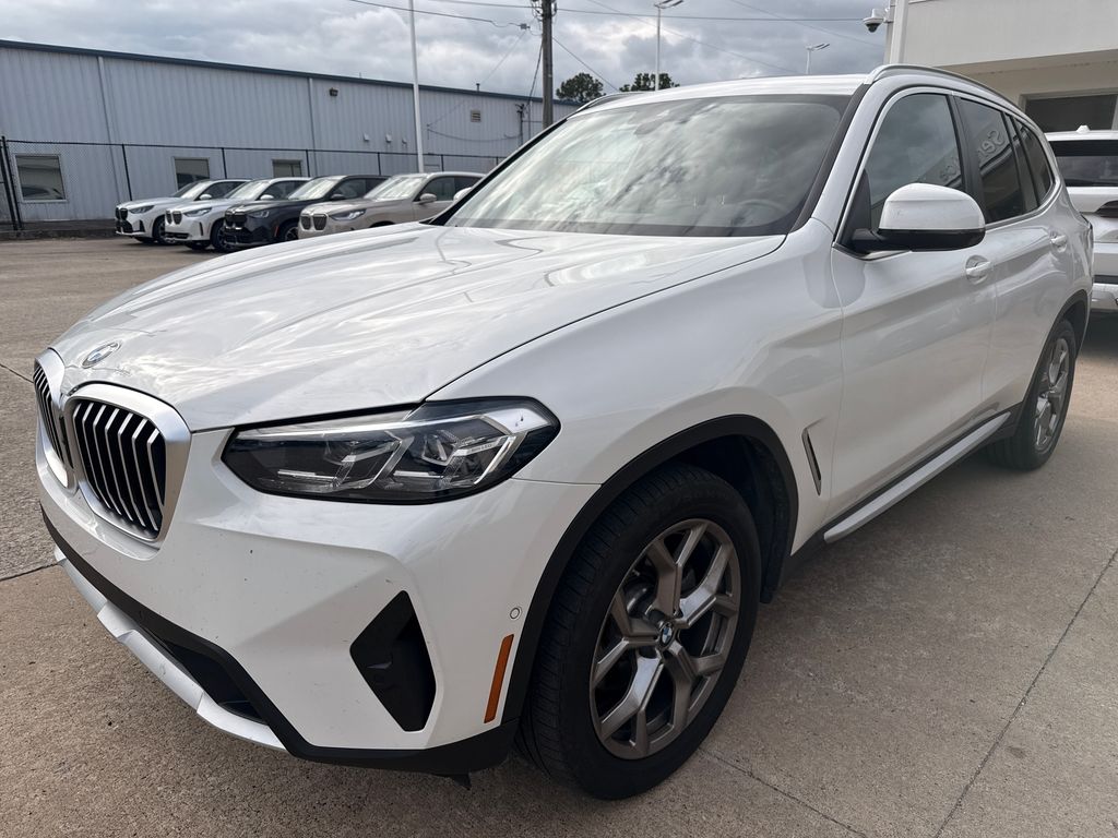 Alpine White 2024 BMW X3 SUV / Crossover All-Wheel Drive 8-Speed Automatic