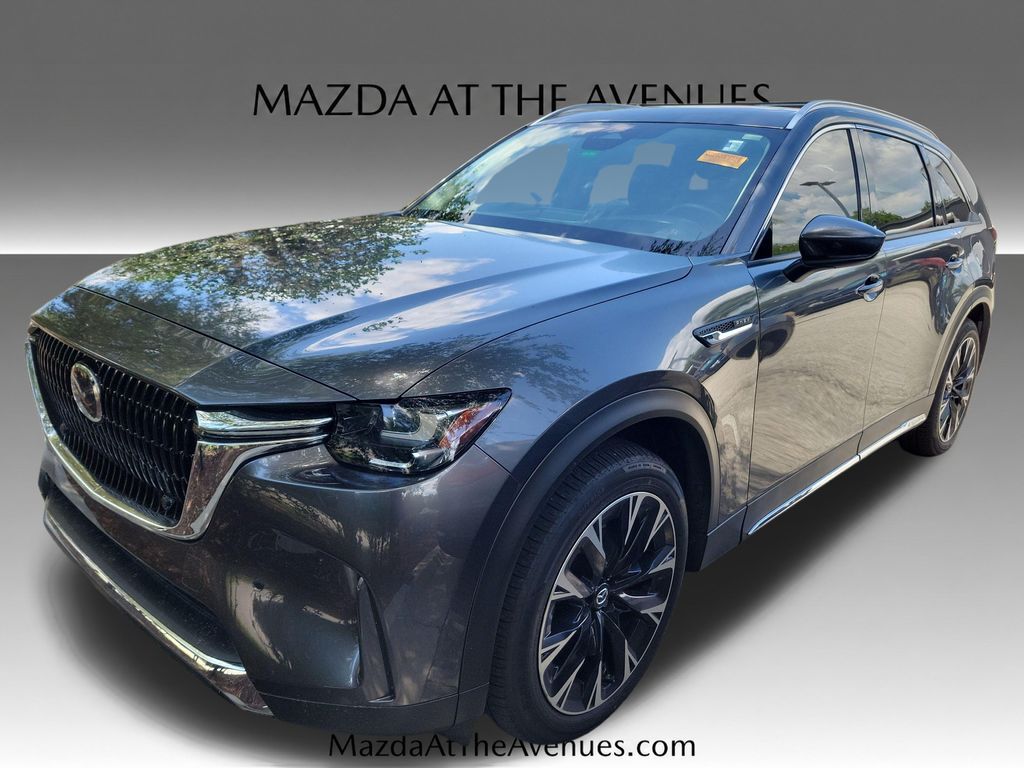 Machine Gray 2024 Mazda CX-90 SUV / Crossover All-Wheel Drive 8-Speed Automatic