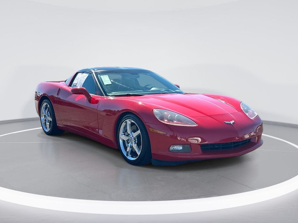 2005 Chevrolet Corvette Base Red at Mac Haik CDJR North Houston