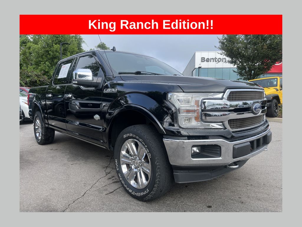 Shadow Black 2018 Ford F-150 Pickup Truck Four-Wheel Drive Automatic