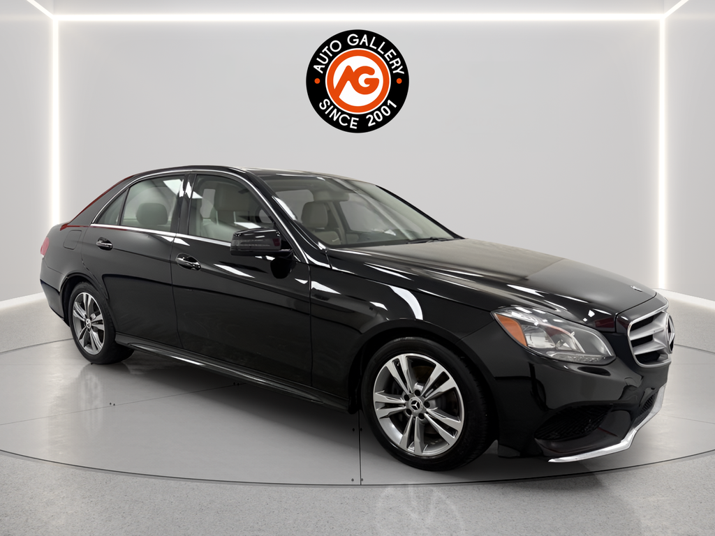 Black 2016 Mercedes-Benz E-Class Sedan All-Wheel Drive 7-Speed Automatic