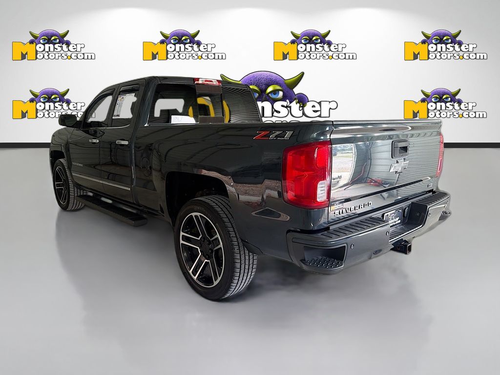 Gray (Graphite Metallic) 2018 Chevrolet Silverado 1500 LTZ Double Cab 4WD Pickup Truck Four-Wheel Drive 8-Speed Automatic Overdrive