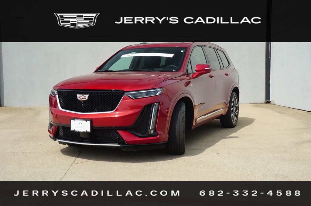 Radiant Red Tintcoat 2025 Cadillac XT6 Sport AWD SUV / Crossover Four-Wheel Drive 9-Speed Automatic