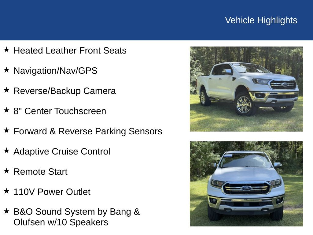 2019 Ford Ranger Lariat