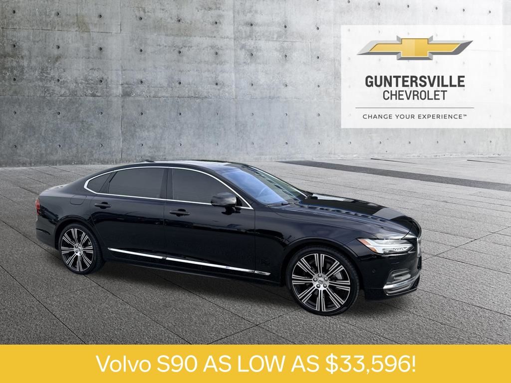 Onyx Black Metallic 2023 Volvo S90 Sedan All-Wheel Drive Automatic