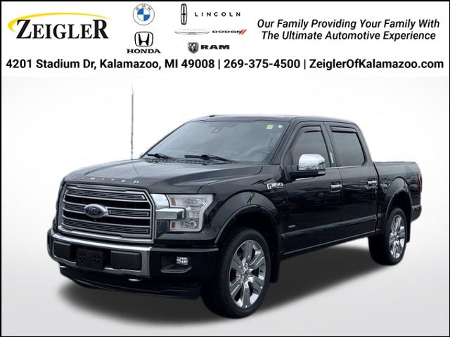 Shadow Black 2017 Ford F-150 Pickup Truck Four-Wheel Drive Automatic