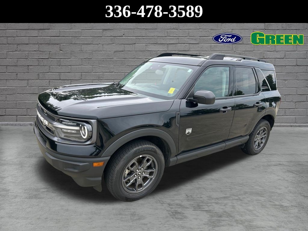 Shadow Black 2024 Ford Bronco Sport SUV / Crossover All-Wheel Drive 8-Speed Automatic