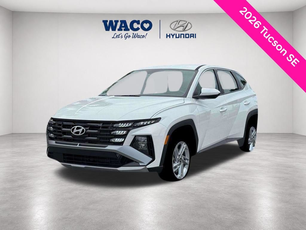 White Pearl 2026 Hyundai Tucson SUV / Crossover Front-Wheel Drive 8-Speed Automatic