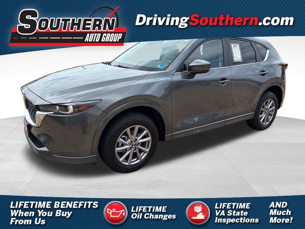 Machine Gray Metallic 2025 Mazda CX-5 2.5 S Preferred AWD SUV / Crossover All-Wheel Drive 6-Speed Automatic