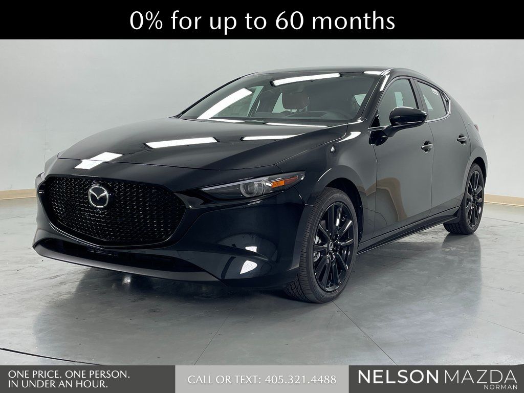 Jet Black Mica 2026 Mazda MAZDA3 Hatchback Front-Wheel Drive 6-Speed Manual