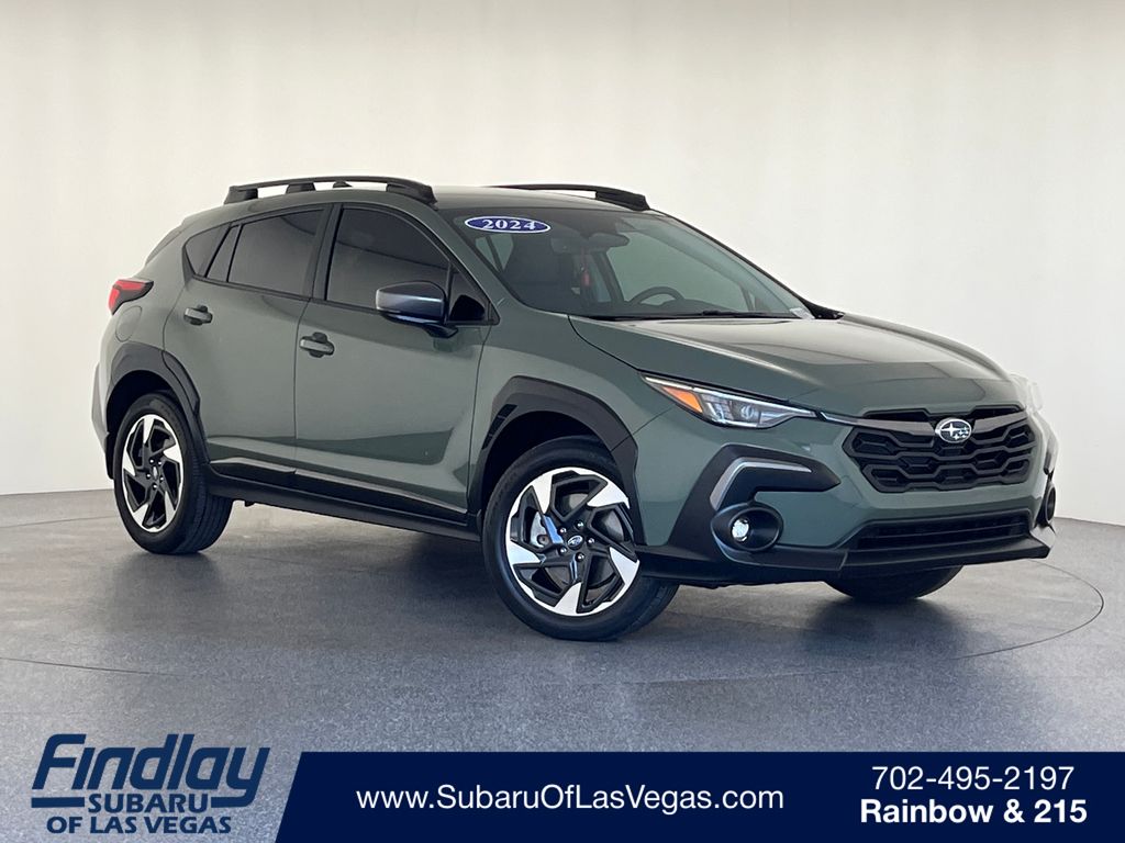 Alpine Green 2024 Subaru Crosstrek Limited AWD SUV / Crossover All-Wheel Drive Continuously Variable Transmission