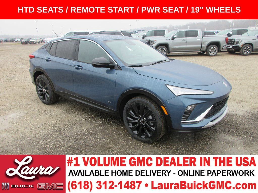 Ocean Blue Metallic 2026 Buick Envista SUV / Crossover Front-Wheel Drive 6-Speed Automatic