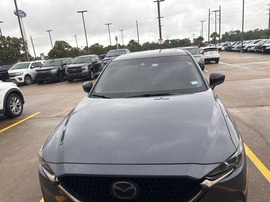 2021 Mazda CX-5 Carbon Edition Turbo Gray at DeMontrond Automotive Group