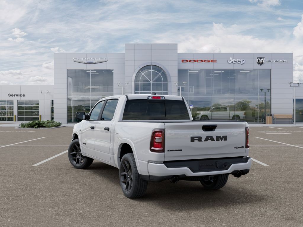 New 2026 Bright White Clearcoat Ram Laramie image 3